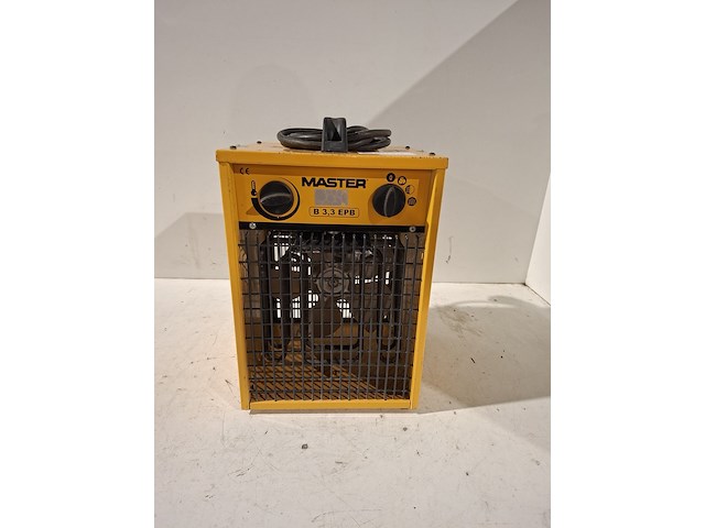 Elektroheater 3kw 230v master, b3.3epb, bouwjaar 2016 - afbeelding 1 van  6