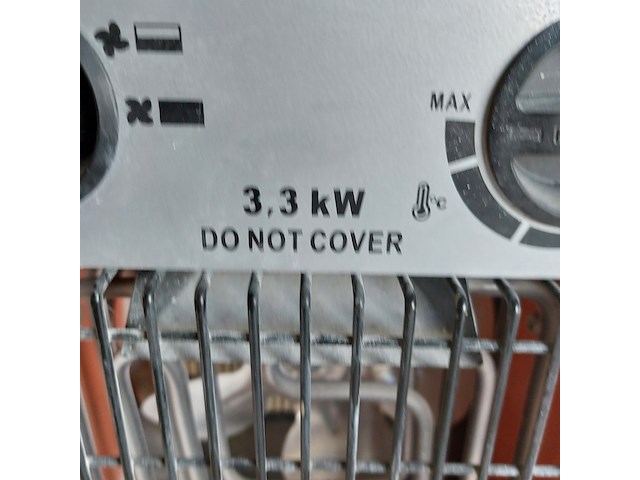 Elektroheater 3kw 230v, trotec, tds 20, 2016 - afbeelding 8 van  9