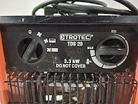 Elektroheater 3kw 230v trotec, tds 20, bouwjaar 2014 - afbeelding 2 van  6