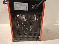 Elektroheater 3kw 230v trotec, tds 20, bouwjaar 2014 - afbeelding 4 van  6