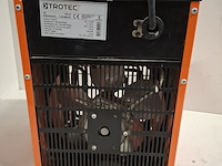Elektroheater 3kw 230v trotec, tds 20, bouwjaar 2014 - afbeelding 3 van  4