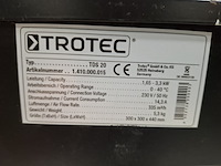 Elektroheater 3kw 230v trotec, tds 20, bouwjaar 2014 - afbeelding 4 van  4