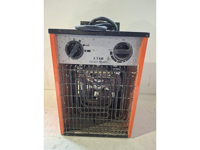 Elektroheater 3kw 230v trotec, tds 20, bouwjaar 2016 - afbeelding 4 van  5