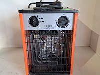 Elektroheater 3kw 230v trotec, tds 20, bouwjaar 2017 - afbeelding 1 van  5