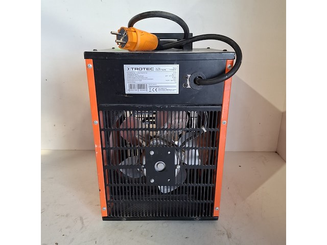 Elektroheater 3kw 230v trotec, tds 20, bouwjaar 2017 - afbeelding 4 van  5