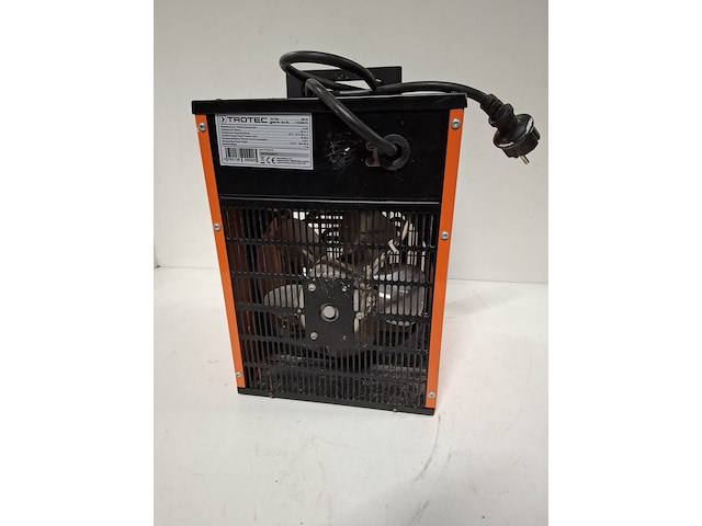 Elektroheater 3kw 230v trotec, tds 20, bouwjaar 2018 - afbeelding 3 van  4
