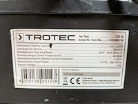 Elektroheater 3kw 230v trotec, tds 20, bouwjaar 2019 - afbeelding 4 van  5