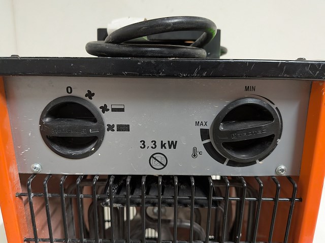 Elektroheater 3kw 230v trotec, tds 20, bouwjaar 2019 - afbeelding 5 van  5