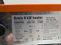 Elektroheater 9kw 400v inelco, 88849450 dania sh 9kw, bouwjaar 2020 - afbeelding 6 van  6