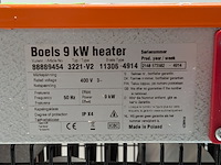 Elektroheater 9kw 400v inelco, 88849450 dania sh 9kw, bouwjaar 2021 - afbeelding 5 van  6