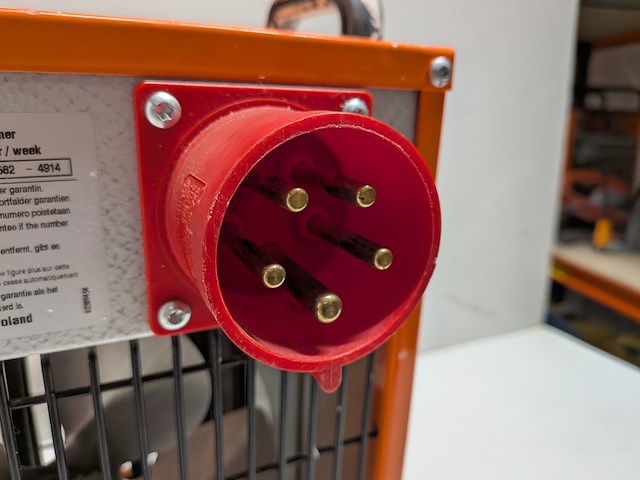 Elektroheater 9kw 400v inelco, 88849450 dania sh 9kw, bouwjaar 2021 - afbeelding 6 van  6