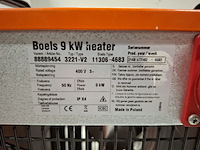 Elektroheater 9kw 400v inelco, 88849450 dania sh 9kw, bouwjaar 2021 - afbeelding 4 van  4