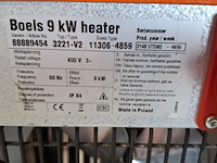Elektroheater 9kw 400v inelco, 88849450 dania sh 9kw, bouwjaar 2021 - afbeelding 5 van  5