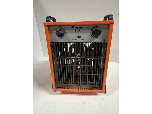 Elektroheater 9kw 400v sial / munters, rpl 9 ft, bouwjaar 2011 - afbeelding 1 van  5