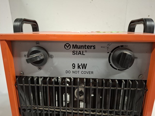 Elektroheater 9kw 400v sial / munters, rpl 9 ft, bouwjaar 2011 - afbeelding 2 van  5