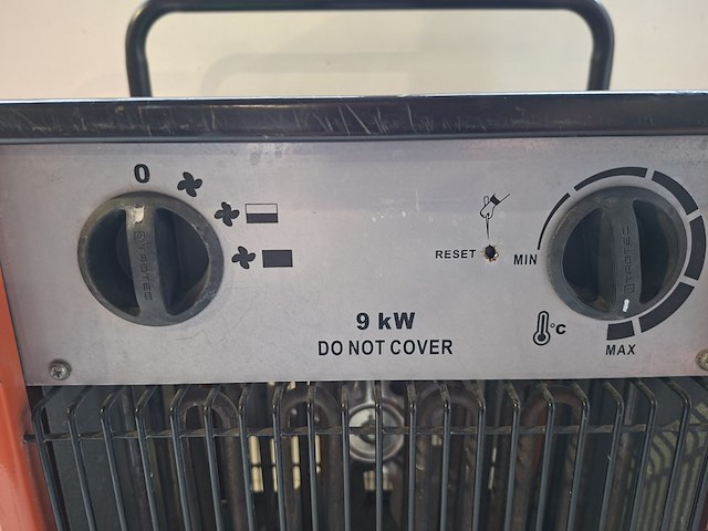 Elektroheater 9kw 400v, trotec, tds 50, 2016 - afbeelding 4 van  6