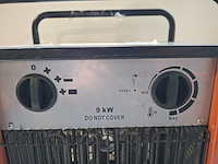 Elektroheater 9kw 400v, trotec, tds 50, 2018 - afbeelding 4 van  6