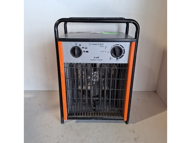 Elektroheater 9kw 400v trotec, tds 50, bouwjaar 2014 - afbeelding 1 van  5