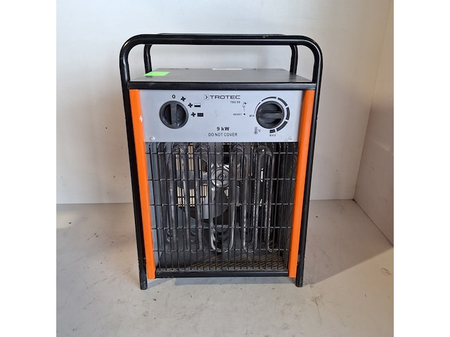 Elektroheater 9kw 400v trotec, tds 50, bouwjaar 2014 - afbeelding 1 van  5