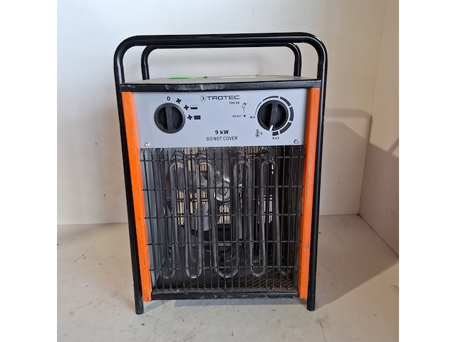 Elektroheater 9kw 400v trotec, tds 50, bouwjaar 2014 - afbeelding 1 van  5