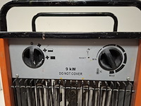 Elektroheater 9kw 400v trotec, tds 50, bouwjaar 2016 - afbeelding 2 van  5