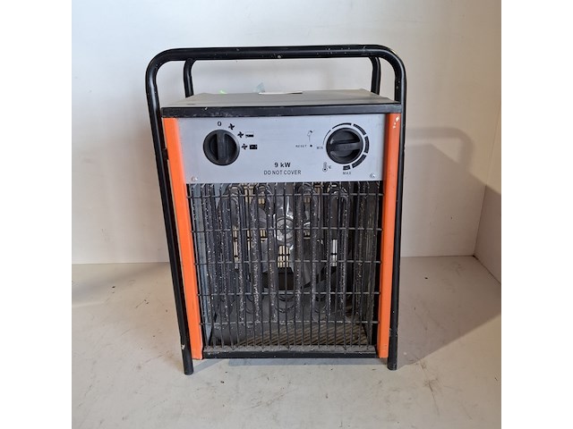 Elektroheater 9kw 400v trotec, tds 50, bouwjaar 2018 - afbeelding 1 van  6