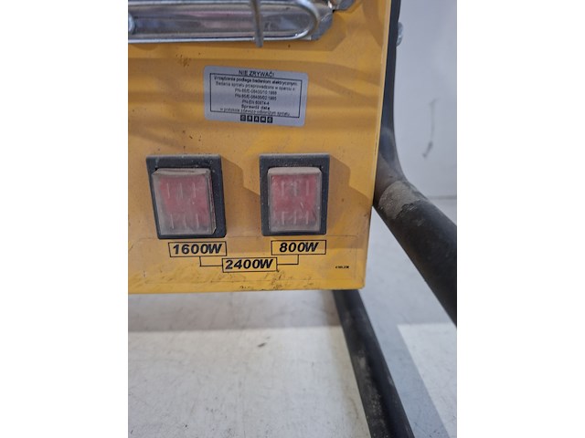 Elektroheater infrarood 3kw 230v (red rad), master, ts3a, 2018 - afbeelding 5 van  6