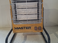 Elektroheater infrarood 3kw 230v (red rad), master, ts3a, 2018 - afbeelding 1 van  6