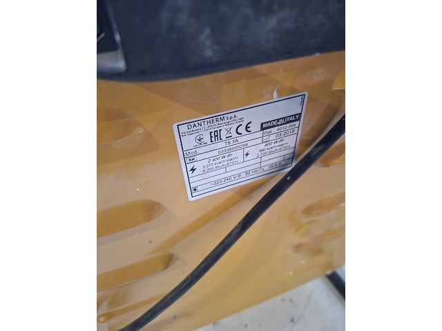 Elektroheater infrarood 3kw 230v (red rad), master, ts3a, 2018 - afbeelding 3 van  6