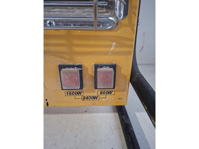 Elektroheater infrarood 3kw 230v (red rad), master, ts3a, 2018 - afbeelding 5 van  6