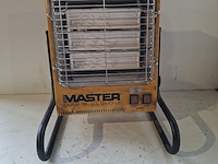 Elektroheater infrarood 3kw 230v (red rad) master, ts3a, bouwjaar 2018 - afbeelding 1 van  6