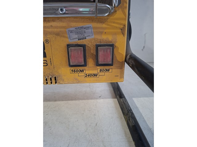 Elektroheater infrarood 3kw 230v (red rad) master, ts3a, bouwjaar 2018 - afbeelding 2 van  6