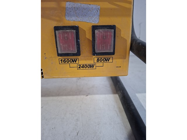 Elektroheater infrarood 3kw 230v (red rad) master, ts3a, bouwjaar 2018 - afbeelding 2 van  6