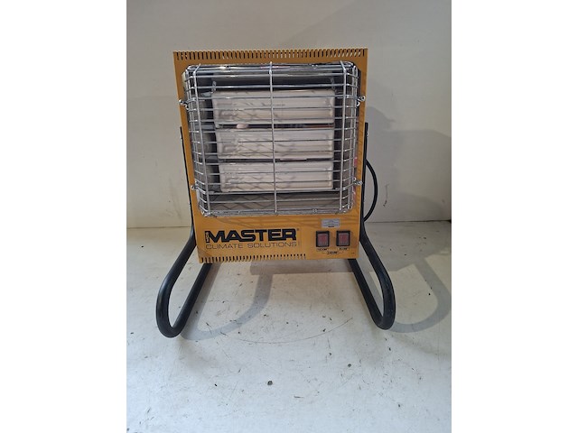 Elektroheater infrarood 3kw 230v (red rad) master, ts3a, bouwjaar 2018 - afbeelding 1 van  6