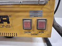 Elektroheater infrarood 3kw 230v (red rad) master, ts3a, bouwjaar 2018 - afbeelding 2 van  4