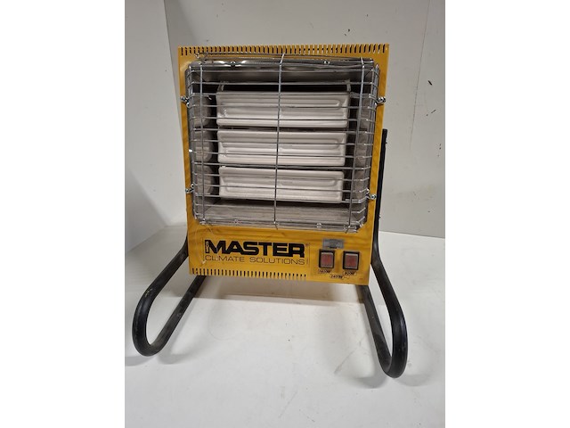 Elektroheater infrarood 3kw 230v (red rad) master, ts3a, bouwjaar 2018 - afbeelding 1 van  4