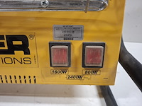 Elektroheater infrarood 3kw 230v (red rad) master, ts3a, bouwjaar 2018 - afbeelding 2 van  4