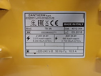 Elektroheater infrarood 3kw 230v (red rad) master, ts3a, bouwjaar 2018 - afbeelding 4 van  4
