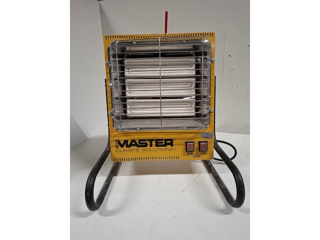 Elektroheater infrarood 3kw 230v (red rad) master, ts3a, bouwjaar 2018 - afbeelding 1 van  4