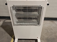 Elektroheater infrarood 3kw 230v (red rad) ningbo vertak, jd02001, bouwjaar 2022 - afbeelding 1 van  5