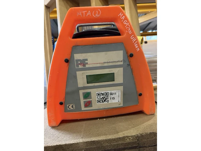 Elektrolasapparaat, pf schweißtechnologie, monomatic 110v, oranje - afbeelding 1 van  7