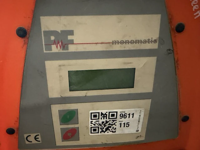 Elektrolasapparaat, pf schweißtechnologie, monomatic 110v, oranje - afbeelding 2 van  7