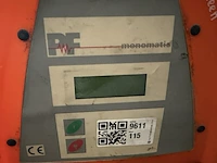 Elektrolasapparaat, pf schweißtechnologie, monomatic 110v, oranje - afbeelding 2 van  7