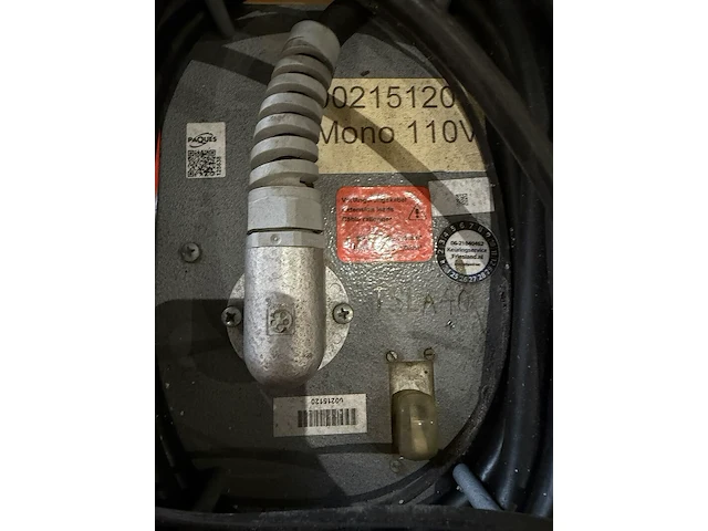 Elektrolasapparaat, pf schweißtechnologie, monomatic 110v, oranje - afbeelding 4 van  7