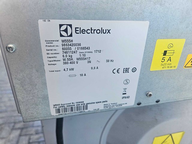 Elektrolux - w555h - wasmachine - afbeelding 4 van  4