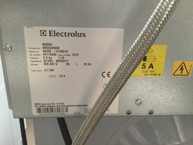 Elektrolux industriële textielwasmachine - afbeelding 3 van  3