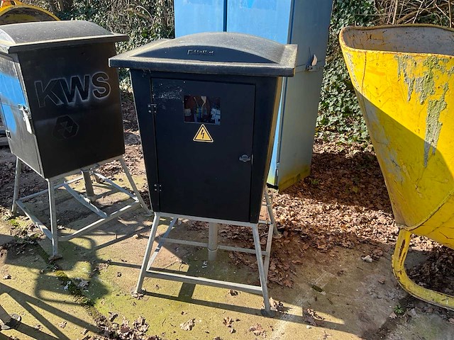 Elektromaat bouwaansluitkast (2x) - afbeelding 1 van  5