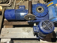 Elektromotor (3x) flender 0.4kw en bauknecht 0.8kw - afbeelding 3 van  8