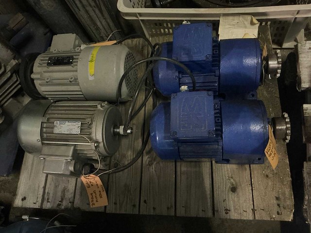 Elektromotoren divers (9x) - afbeelding 18 van  21