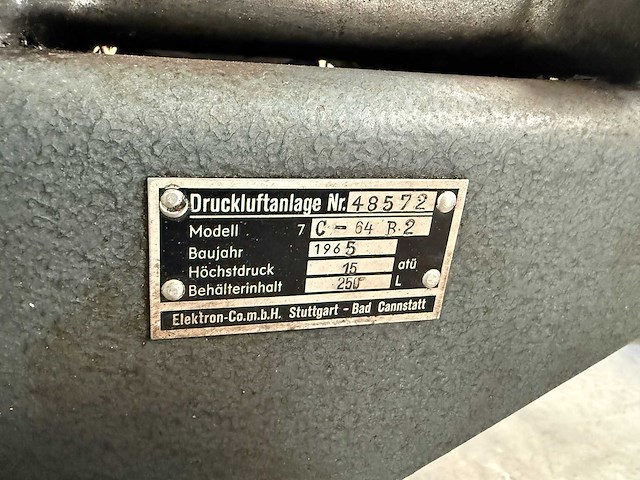 Elektron - 1965 - luchtcompressor - afbeelding 5 van  5